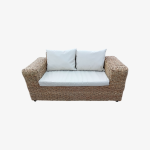 2 seater wicker chair