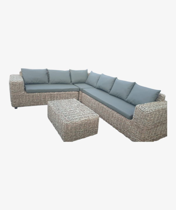 wicker furniture l shape