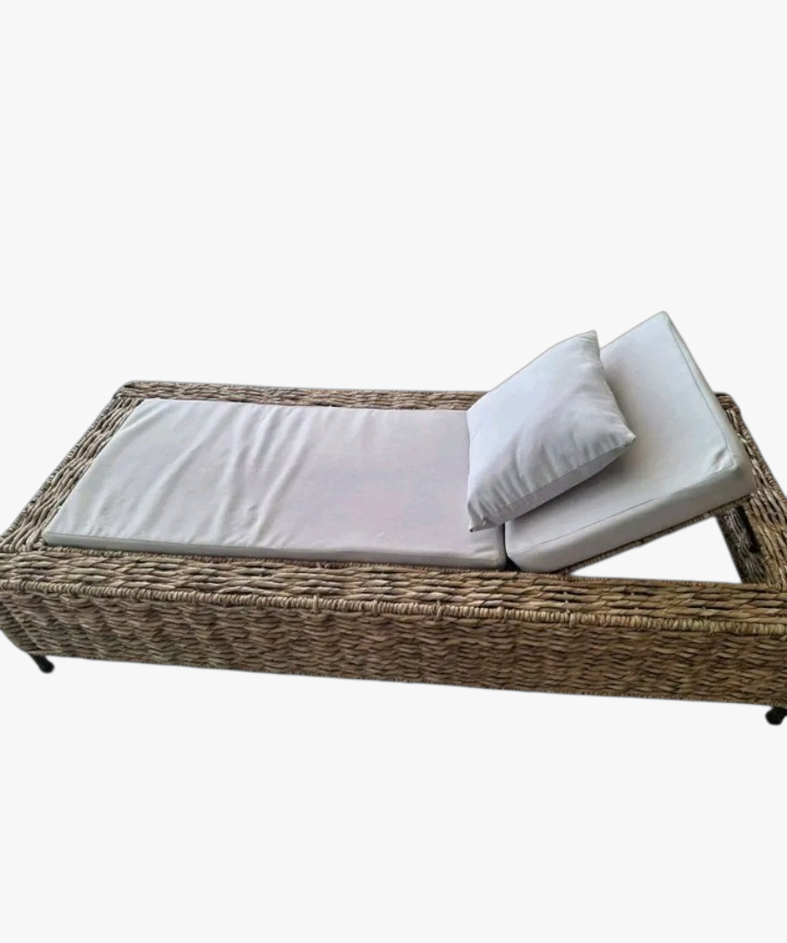 Relax in style with a Signature Wicker Sun Lounger, designed for luxurious comfort, elegant outdoor living, and timeless poolside appeal.